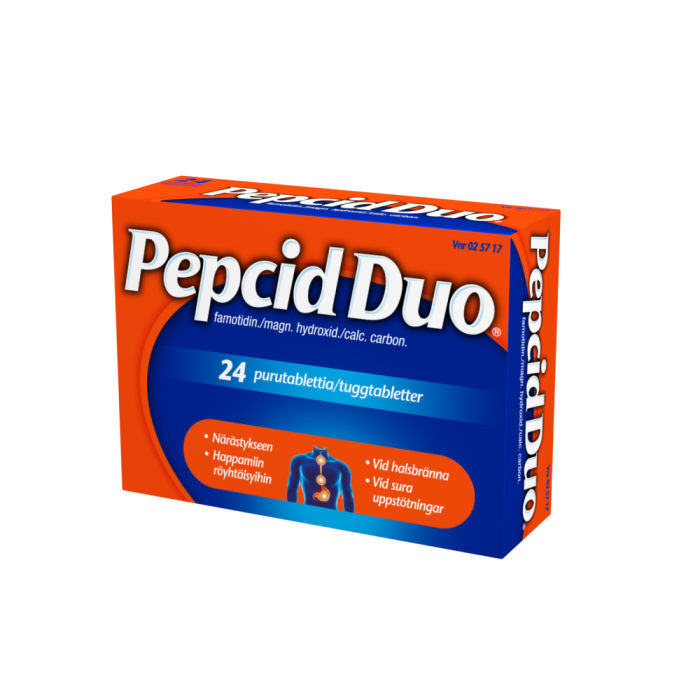 PEPCID DUO purutabletti 10/165/800 mg 24 fol kuva 10