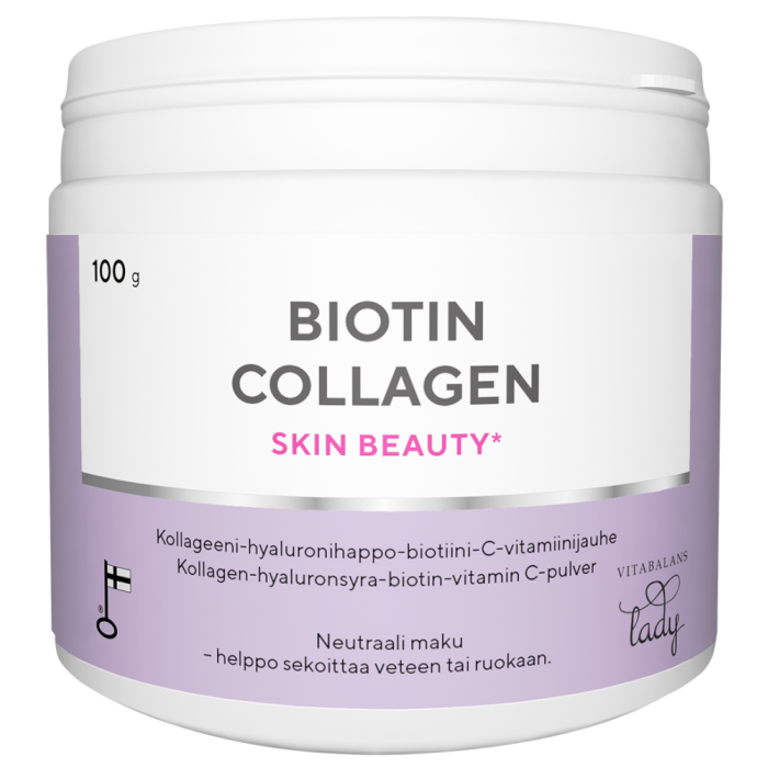 Biotin Collagen jauhe 100 g kuva 2
