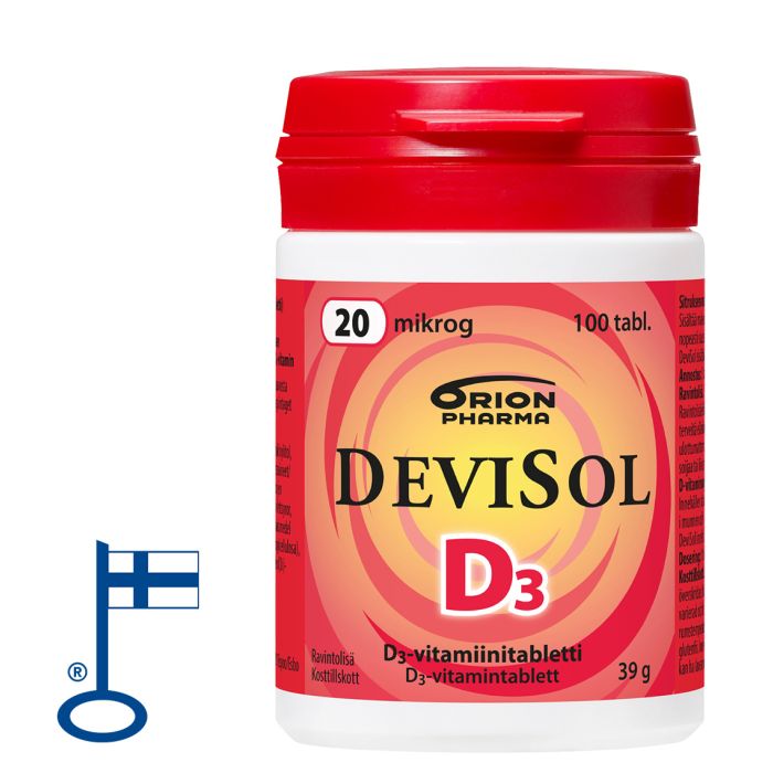 Devisol 20 mikrog imeskelytabletti 100 kpl kuva 4