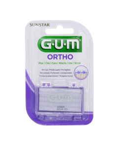GUM Ortho Wax kirkas 5 kpl