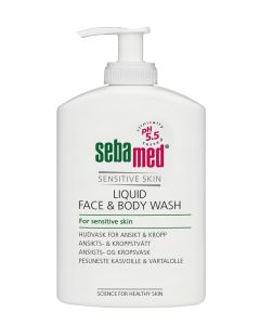 Sebamed Liquid Face&Body Wash pesuneste pumppupullo 300 ml