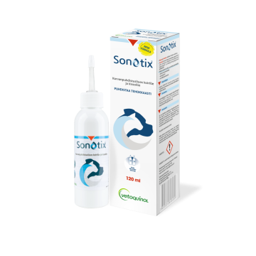 Sonotix korvanpuhdistusliuos 120 ml