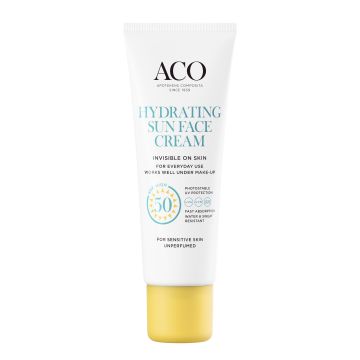 ACO Sun Face Hydrating Cream SPF50 NP 40 ml