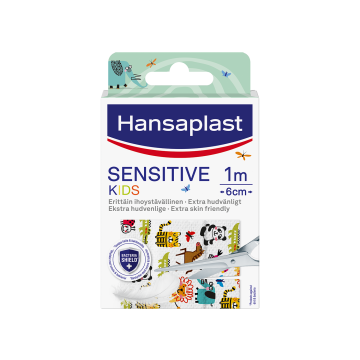 Hansaplast Sensitive Kids 10cm x 6cm (ME 10) 1 kpl