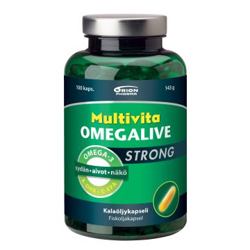 Multivita Omegalive Strong 100 kaps