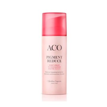 ACO Face Pigment Reduce Night Cream hajustettu 50 ml