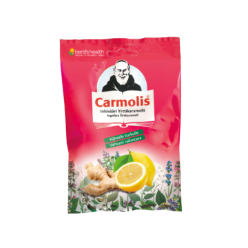 Carmolis Inkivääri Kurkkukaramelli