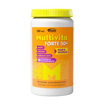 Multivita Forte 50+ 120 tabl