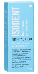IsoDent kiinnitysjauhe hammasproteeseille 20 g