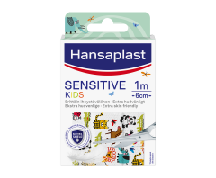 Hansaplast Sensitive Kids 10cm x 6cm (ME 10) 1 kpl